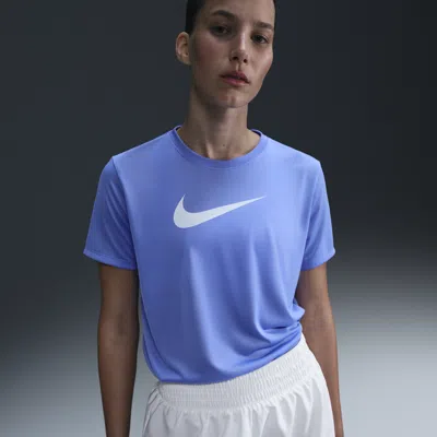 Nike Women's Dri-fit Graphic T-shirt In Blue