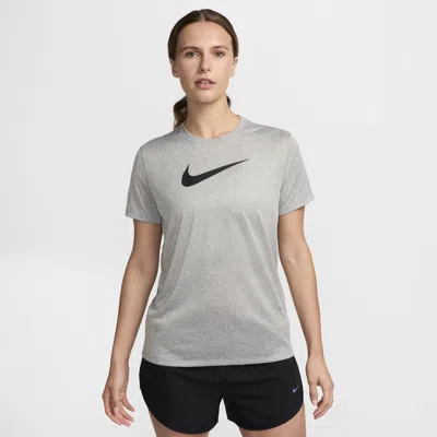Nike Women's Dri-fit Graphic T-shirt In Grey