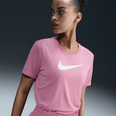 Nike Women's Dri-fit Graphic T-shirt In Pink