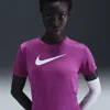 Nike Women's Dri-fit Graphic T-shirt In Purple