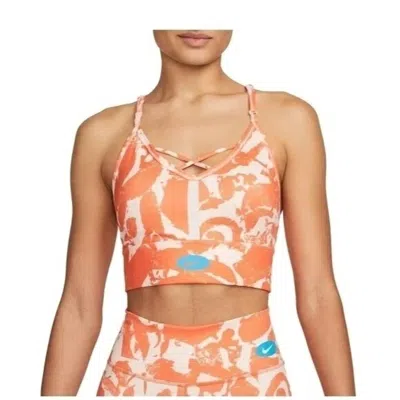 Nike Women's Dri Fit Icon Sports Bra In Orange