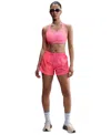 Nike Women's Dri-fit Printed Sports Bra In Pink