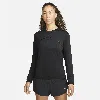 Nike Dri-fit Swift Element Uv Running Top In Black