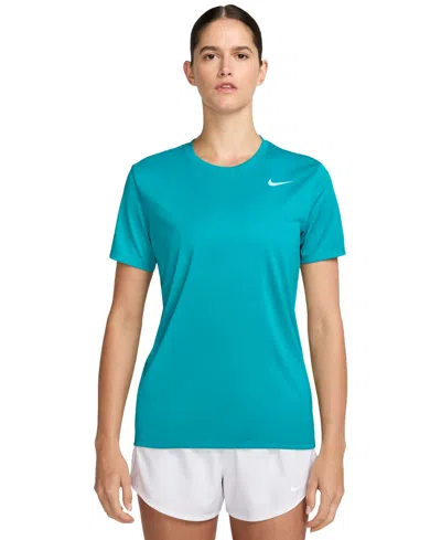 Nike Women's Dri-fit T-shirt In Blue