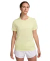 Nike Sportswear Club Chill Knit Mod Crop T-shirt In Life Lime