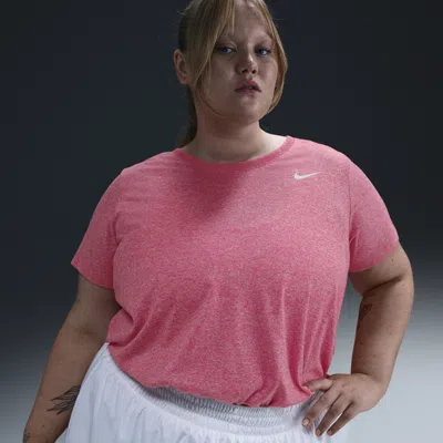 Nike Women's Dri-fit T-shirt (plus Size) In Pink