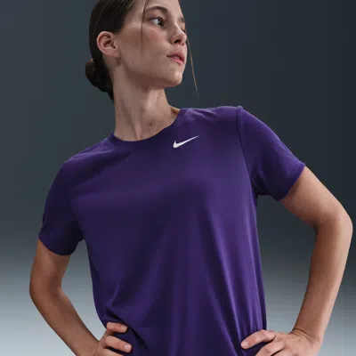 Nike Women's Dri-fit T-shirt In Purple