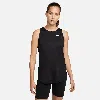 Nike Women's Dri-fit Training Tank Top In Black,white