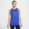Nike Women's Dri-fit Training Tank Top In Blue