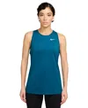Nike Women's Dri-fit Training Tank Top In Blue