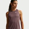 Nike One Classic Sleeveless Tank In Purple