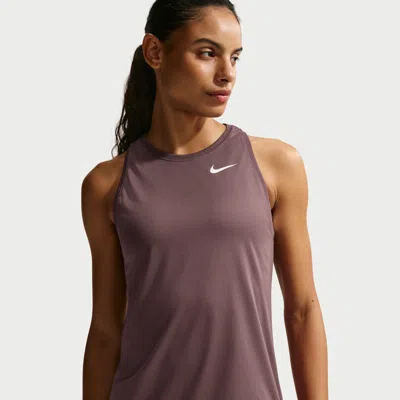 Nike One Classic Sleeveless Tank In Purple