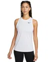 Nike Women's Dri-fit Training Tank Top In White