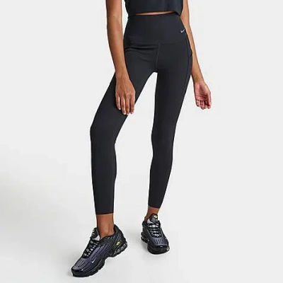 Nike Women's Dri-fit Universa High-rise Leggings In Black/black