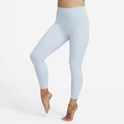 Nike Women's Dri-fit Zenvy 7/8 Training Leggings In Blue