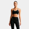 Nike Women's Dri-fit Indy Light Support Padded Adjustable Sports Bra In Black