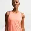 Nike Women's Dri-fit Training Tank Top In Orange
