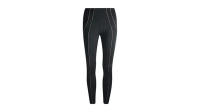 Pre-owned Nike Women's Drifit Yoga Leggings In Black
