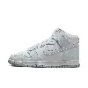 Nike Women's Dunk High Next Nature Shoes In White