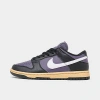 Nike Women's Dunk Low Next Nature Casual Shoes In Dark Raisin/white/black/sesame