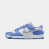 Nike Women's Dunk Low Next Nature Casual Shoes In Royal Pulse/metallic Silver/white
