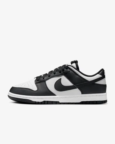NIKE WOMEN'S DUNK LOW NEXT NATURE PANDA IN WHITE/BLACK