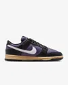 Nike Women's Dunk Low Next Nature Shoes In Dark Raisin/black/sesame/white In Multi