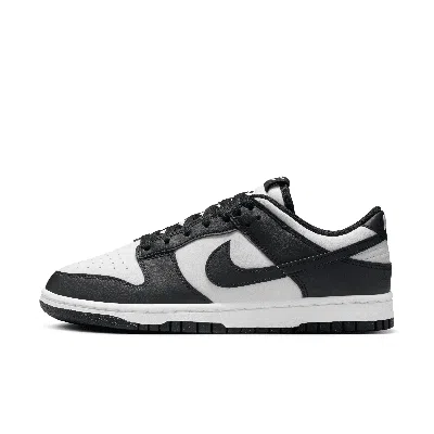 Nike Dunk Low Twist Leather Sneakers In Black