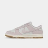 Nike Women's Dunk Low Next Nature Casual Shoes In Light Bone/platinum Violet/gum Light Brown