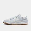 Nike Women's Dunk Low Next Nature Casual Shoes In White/football Grey/gum Light Brown