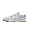 Nike Dunk Low Premium Next Nature Basketball Sneaker In White