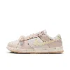 Nike Women's Dunk Low Premium Shoes In Coconut Milk/platinum Tint/lt Soft Pink