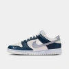 Nike Women's Dunk Low Retro Casual Shoes In Sail/wolf Grey/white/armory Navy