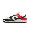 Nike Black & Pink Dunk Low Se Sneakers In Red