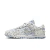 Nike Dunk Low Fz3779-025 Sneaker Womens Photon Dust Suede Lifestyle Shoes Pss242 In Grey