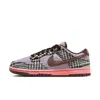 Nike X Harris Tweed Dunk Low Sneakers In Multi