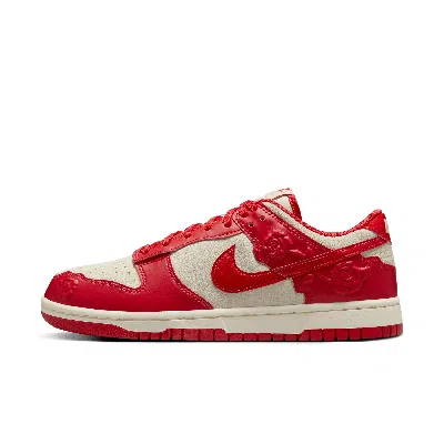 Nike Women's Dunk Low Shoes In Red