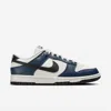 Nike Women's Dunk Low Sneaker In Armory Navy/black-sail In Multi