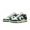 Nike Women's Dunk Low Sneaker In White/pro Green/coconut Milk In Multi