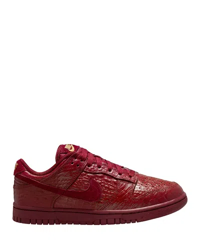 Nike Women's Dunk Low Sneakers In Red