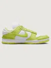 Nike Dunk Low Twist Sneaker In Lt Lemon Twist,lt Lemon Twist-white