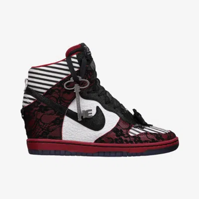 Pre-owned Nike Women's Dunk Sky Hi High Db Doernbecher Size 5.5 Brand Extremely Rare In Black/gym Red/white