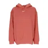Nike Women's Essential Collection Fleece Hoodie Madder Root/white In Red