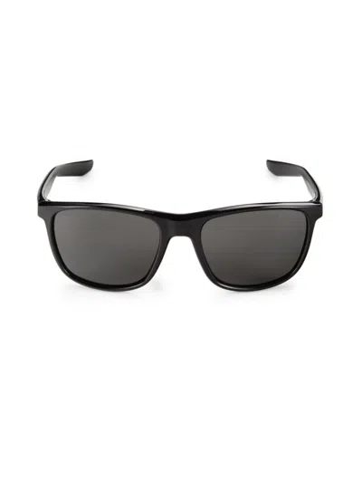 Nike Women's Essential Endeavor 57mm Square Sunglasses In Black