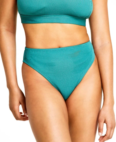 Nike Women's Essential High-rise Bikini Bottoms In Bicoastal