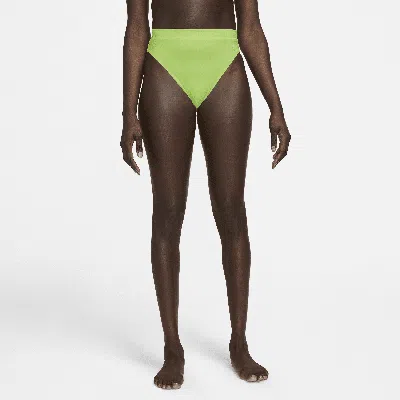 Nike Women's Essential High-waist Swim Bottom In Yellow