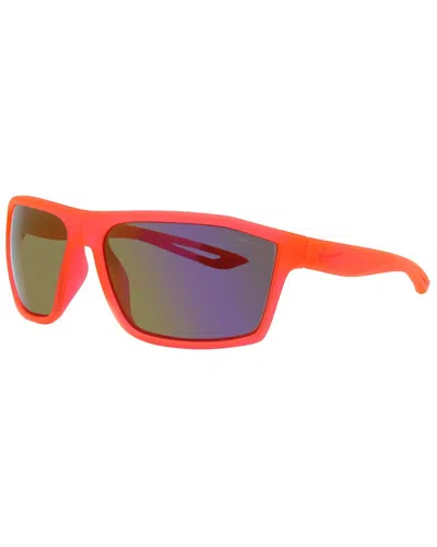 Nike Women's Ev1062 60mm Sunglasses In Red