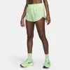 Nike Dri-fit Mid-rise 3-inch Brief-lined Shorts In Green