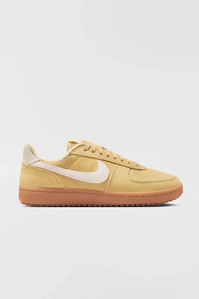 Nike Women's Field General Sneaker In Soft Yellow/gum Light Brown/white, Women's At Urban Outfitters