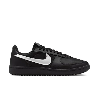 Nike Field General Sneakers In Black And Silver